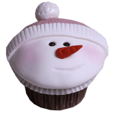 Snowman Pink Hat - WILTON PATISSERIE